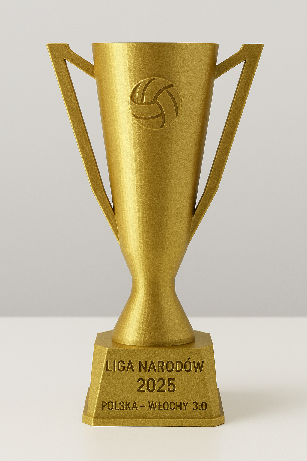 Polska mistrzem Ligi Narodów 2025! Przeżyjmy to jeszcze raz – i wydrukujmy puchar na pamiątkę